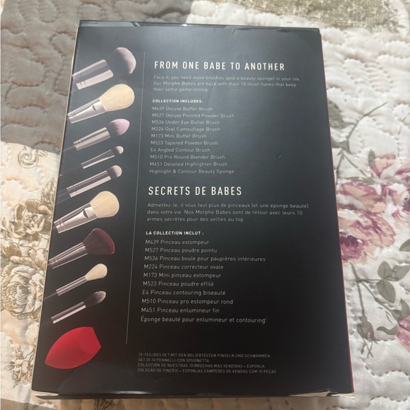 Morphe Face Babe Faves Brush Set - Sleek Black - Picture 2 of 3